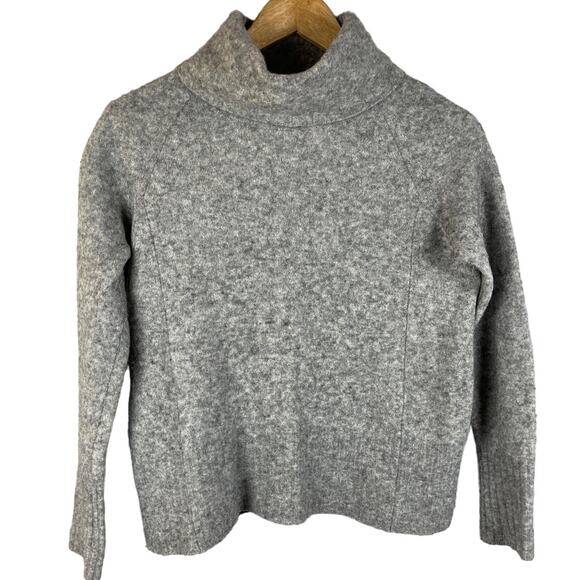 Aritzia The Group Community Plutarch Wool & Yak Gray Turtleneck Sweater Size ‎ S - Picture 1 of 10